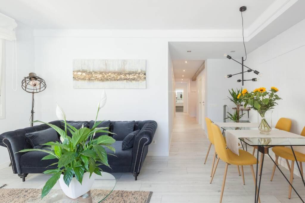 New Gorgeous Central Apartment - Beachfront - 3 Bd 산세바스티안 외부 사진