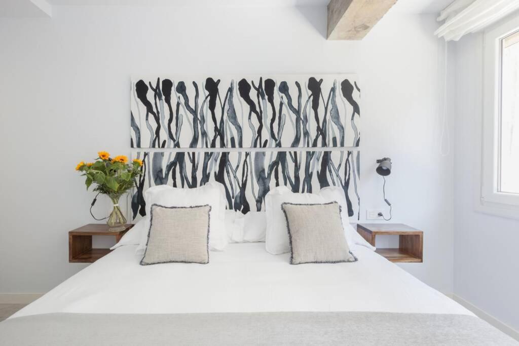 New Gorgeous Central Apartment - Beachfront - 3 Bd 산세바스티안 외부 사진