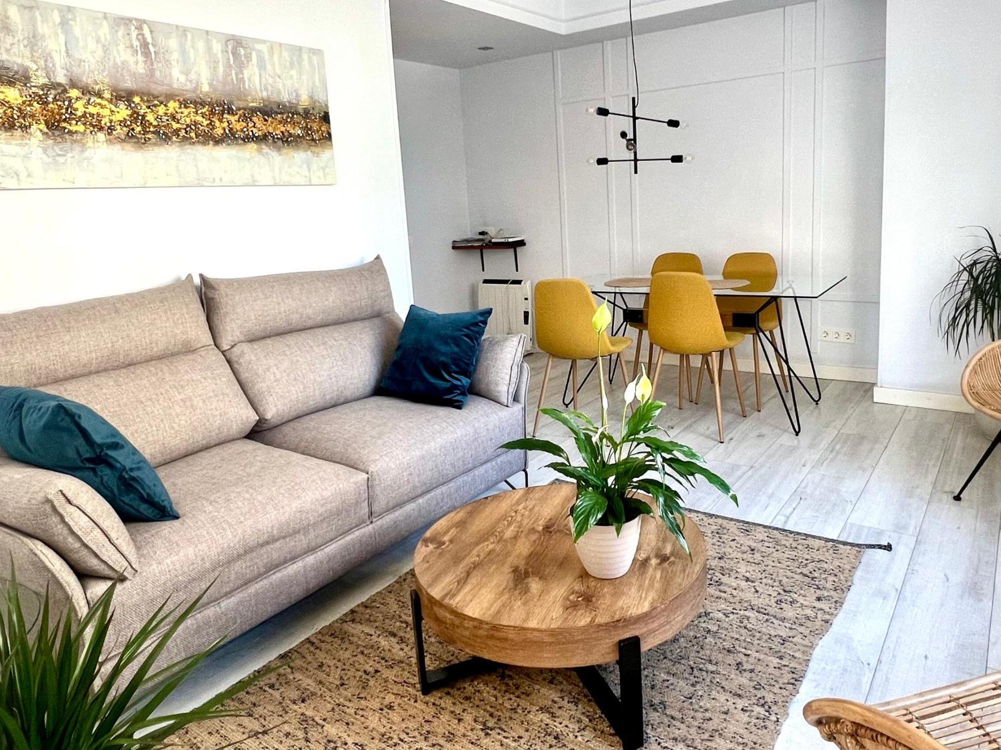 New Gorgeous Central Apartment - Beachfront - 3 Bd 산세바스티안 외부 사진