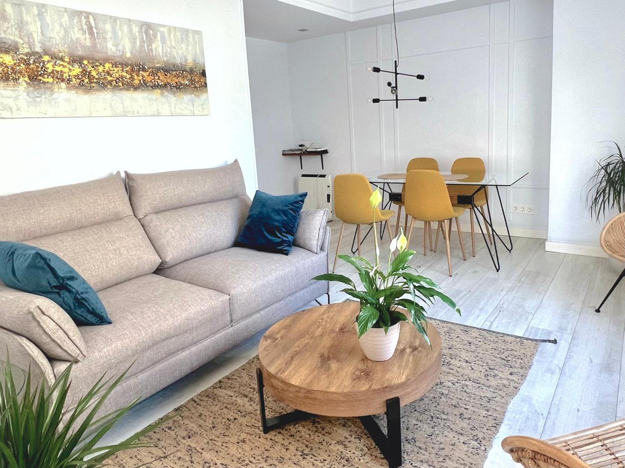 New Gorgeous Central Apartment - Beachfront - 3 Bd 산세바스티안 외부 사진